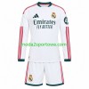 Koszulka Real Madryt Dziecięcy Domowe Stroje Piłkarskie 2026/27 Długi Rękaw